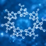 Structure-inspired glass illustration of Hydroxypropyl-β-cyclodextrin